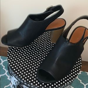 Old Navy open toe heels